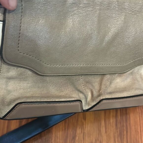 Rag & Bone tan and black chain handbag - Picture 7 of 10